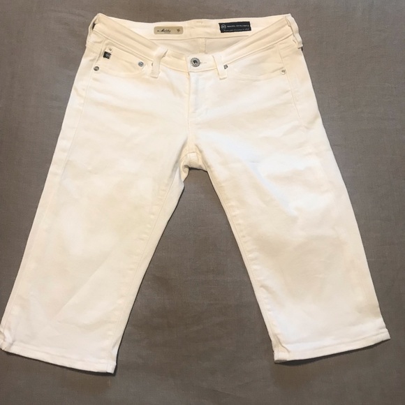 AG “The Malibu” White Crop Pant Size 26R - Picture 1 of 4